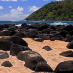 Black Lava Rocks-Moloaa