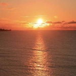 Sunset over Hanalei Bay