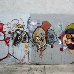 Urban Art-Creepy Smokers