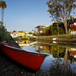 Canoe at Venice Canal
