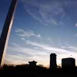 St. Louis at Sunset
